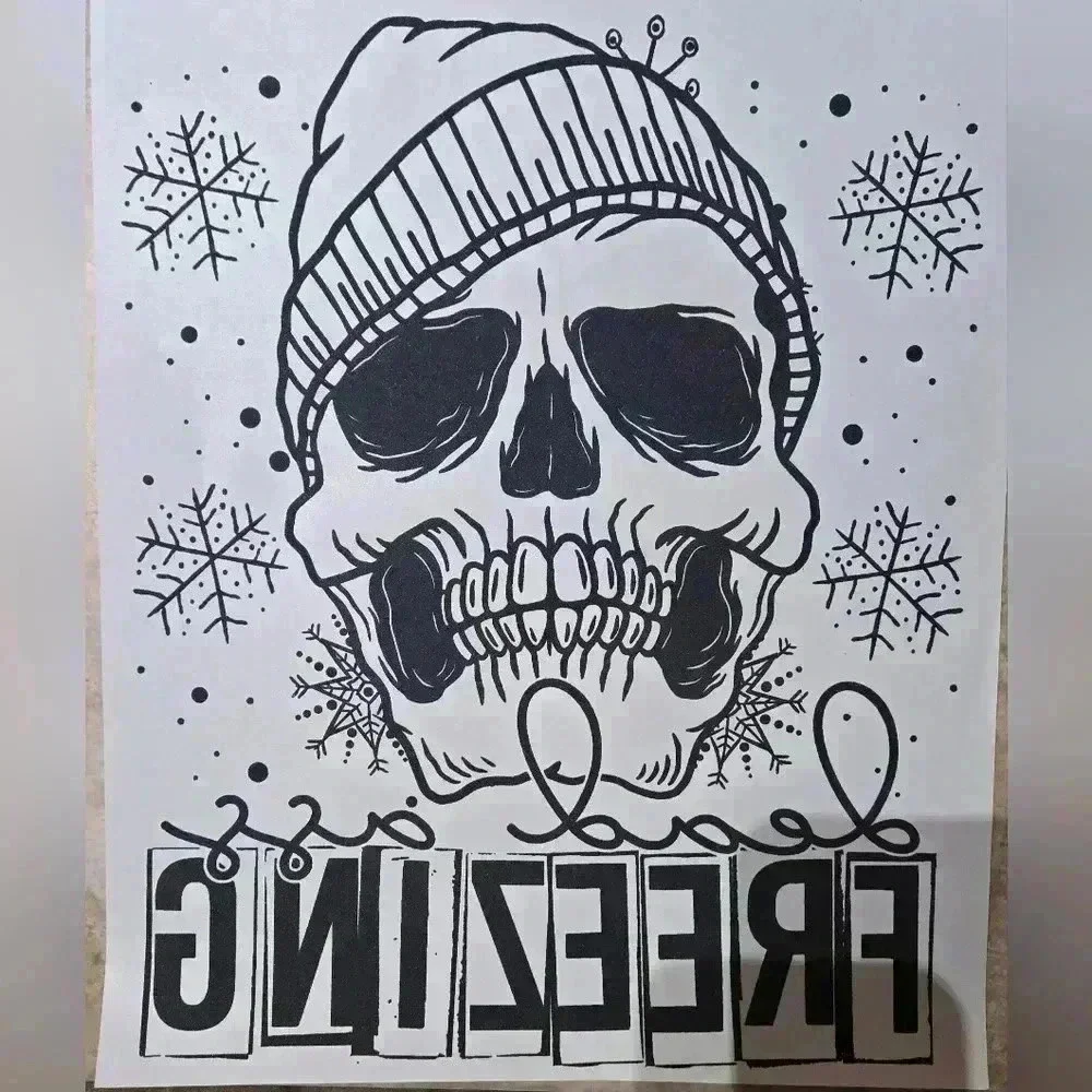 Halloween theme and winter theme transfers. 3 For $15 - Picture 2 of 2